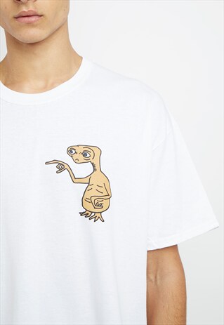 ALIEN WHITE TEE