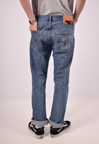 VINTAGE LEVI'S 501 JEANS STRAIGHT BLUE