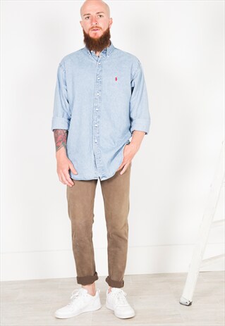 VINTAGE 80S LEVI'S 501 SLIM FIT /AVELINASREWORKS/ S0146