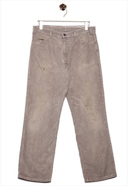 Vintage Second Hand 90s Corduroy Pants Standard Look Grey