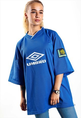 VINTAGE UMBRO POLY MESH T-SHIRT T262
