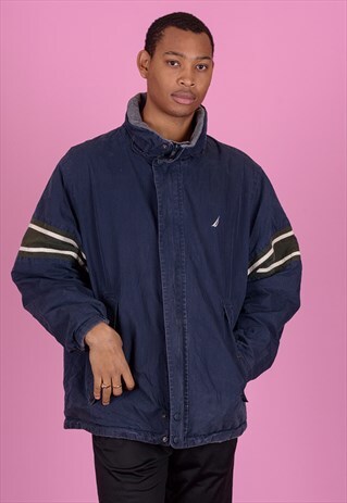 VINTAGE NAUTICA REVERSIBLE JACKET/FLEECE