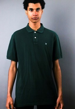 vintage green hacket polo shirt