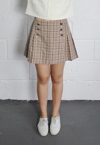 VINTAGE 90S CHECK KILT