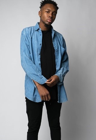 VINTAGE BUGLE BOY CORDUROY SHIRT