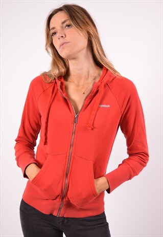 VINTAGE REEBOK HOODIE SWEATER RED
