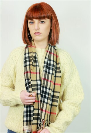 VINTAGE TARTAN SCARF
