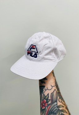 Vintage 90s Fila Embroidered Hat Cap