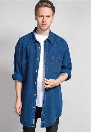 VINTAGE OVERSIZED LEVI'S DENIM SHIRT
