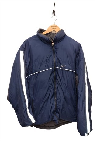 VINTAGE NIKE PUFFER JACKET COAT REVERSIBLE REFLECTIVE