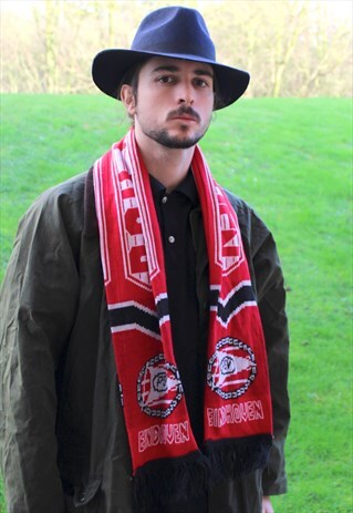 VINTAGE PSV EINDHOVEN 90S DUTCH FOOTBALL SCARF - RARE