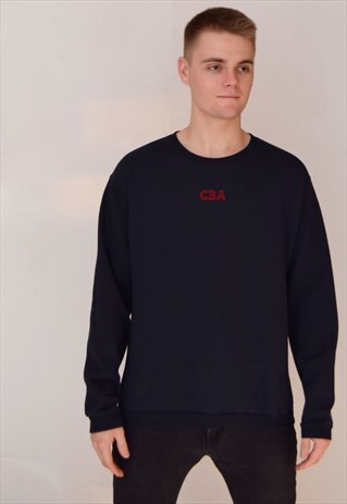 NAVY CBA (RED) SWEATSHIRT
