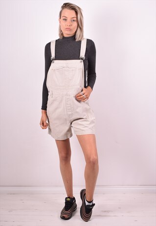 CALVIN KLEIN WOMENS VINTAGE DENIM DUNGAREES MEDIUM 90'S