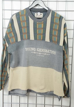 Vintage 90s Young Generation Sweatshirt Size L
