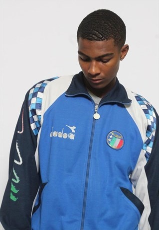 VINTAGE DIADORA ITALIA TRACK JACKET