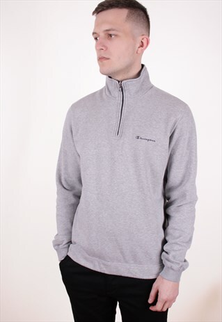 90S VINTAGE CHAMPION 1/4 ZIP SWEATSHIRT AA9429