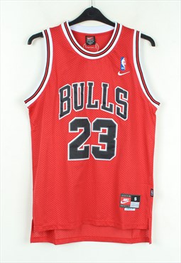 Chicago Bulls Michael Jordan Shirt Tank Jersey Vest S NBA