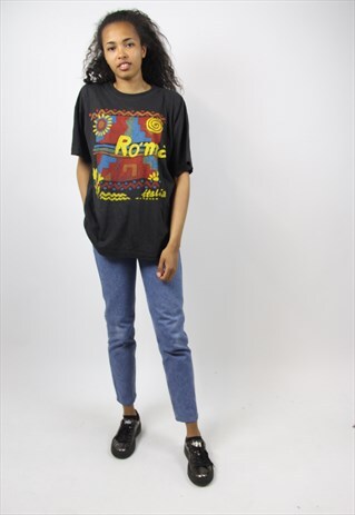 VINTAGE GRAPHIC ROMA T-SHIRT