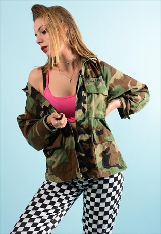 VINTAGE US ARMY CAMO JACKET