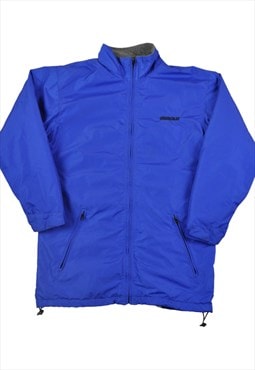 Vintage Workwear Thermal Jacket Blue Small