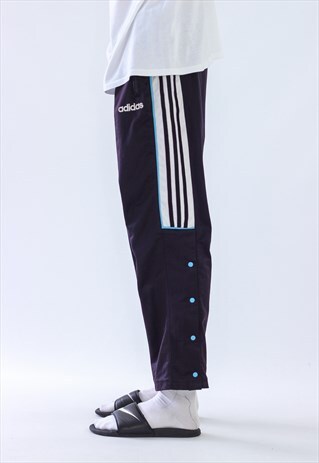 VINTAGE MENS ADIDAS ORIGINALS STRIPES TEAM SUIT PANTS