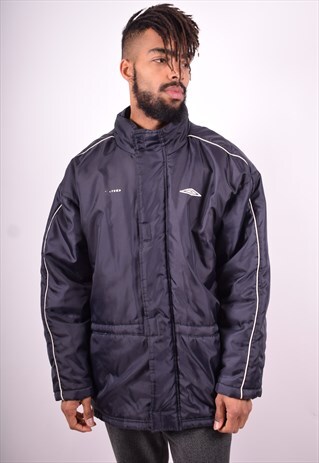 UMBRO MENS VINTAGE JACKET MEDIUM BLUE 90'S