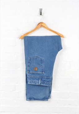 Vintage Carhartt Lined Jeans Blue W40 L32