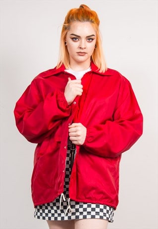 VINTAGE PLAIN USA LIGHTWEIGHT COACH JACKET