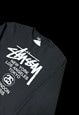 STUSSY WORLDWIDE CREWNECK SWEATSHIRT L