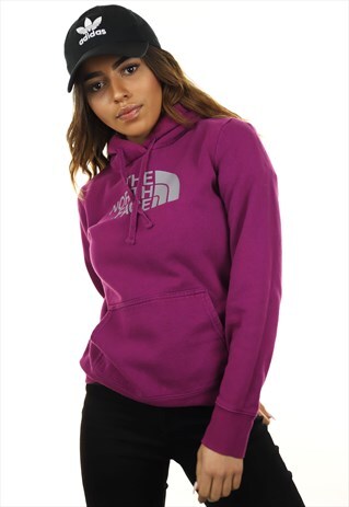 VINTAGE THE NORTH FACE HOODIE PURPLE
