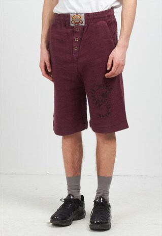 VINTAGE RETRO PURPLE CHAMP SHORTS