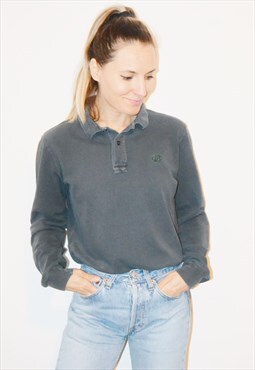 Vintage 90s FRED PERRY Embroidered Sweatshirt made in Italy