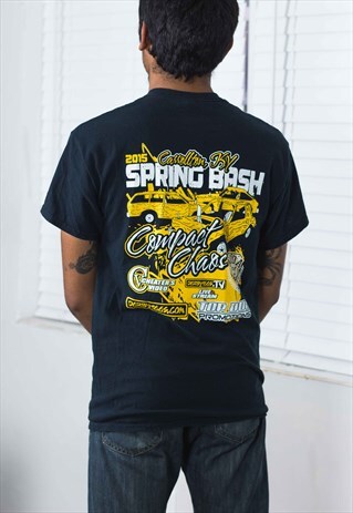 VINTAGE RACING T-SHIRT LOGO M 6.4