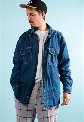 LEVI'S FLEECE LINED DENIM SHIRT