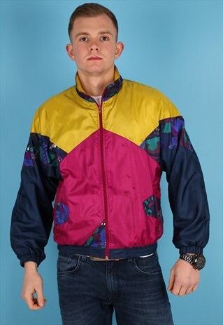 VINTAGE SHELL JACKET IN MULTI NJ759