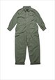 BOILER SUIT IN GREEN HIGH QUALITY UTILITY JUMPSUIT WORK WEAR