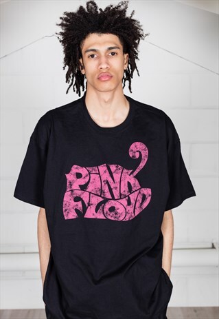 PINK FLOYD SWIRL LOGO UNISEX T-SHIRT