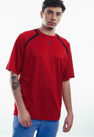 VINTAGE ADIDAS LOGO T-SHIRT 90S L 5.1
