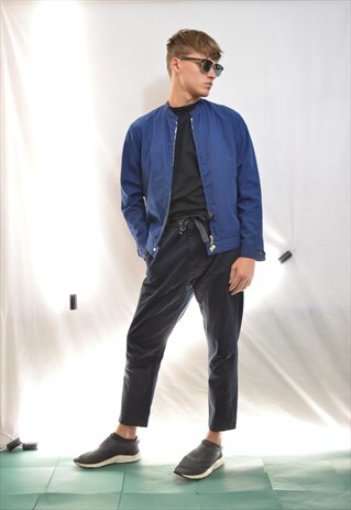 BLUE BOMBER JACKET / UNISEX