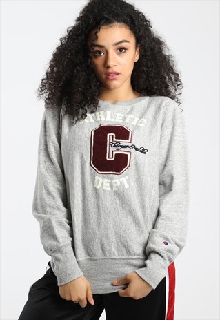 90S CHAMPION EMBROIDERED SWEATSHIRT