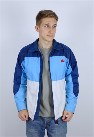 VINTAGE MENS NIKE LOGO WINDBREAKER JACKET