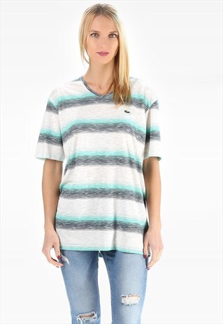 LACOSTE SHIRT STRIPED TEE