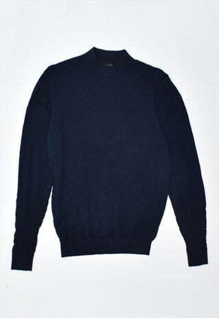 VINTAGE 90'S MASSIMO DUTTI JUMPER SWEATER NAVY BLUE