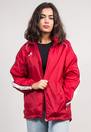 Vintage 90's Red Cagoule Jacket | The Vintage Scene | ASOS Marketplace