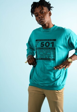 VINTAGE LEVI'S 501 SWEATSHIRT