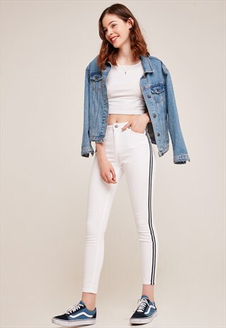 SPORTY SKINNY JEANS