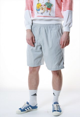 90S VINTAGE ADIDAS SPORTS SHORTS LOGO RUNNING 13330