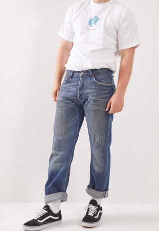 VINTAGE LEVIS STRAIGHT LEG DENIM JEANS