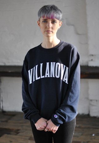 90S CHAMPION VILLANOVA USA COLLEGE SWEATER