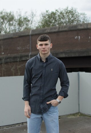 VINTAGE RALPH LAUREN SLIM YARMOUTH SHIRT
